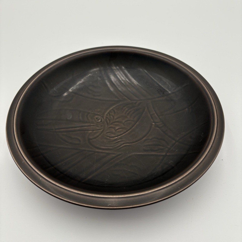 Mid-Century Toucan Bowl by Nils Thorsson 1950s Signed and Numbered